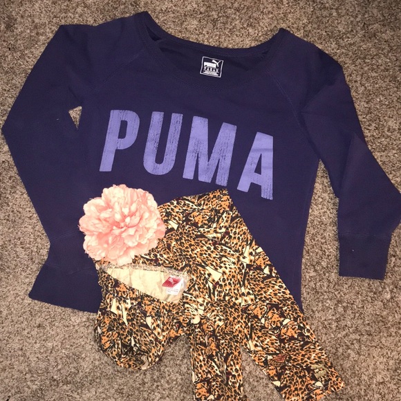 PUMA Crop Dri-Fit Sweatshirt - Picture 3 of 8